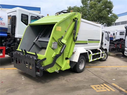 凱力側裝掛桶式壓縮垃圾車 高效環衛作業的得力助手